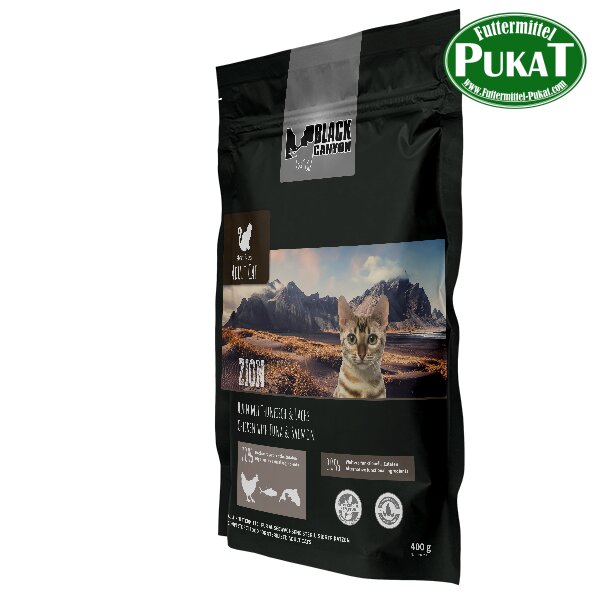Black Canyon Adult sterilized Zion Thunfisch & Lachs 400g