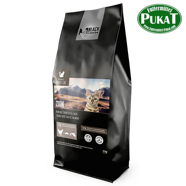 Black Canyon Adult sterilized Zion Thunfisch & Lachs 5kg