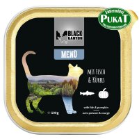 Black Canyon Cat Menü mit Fisch & Kürbis 100g