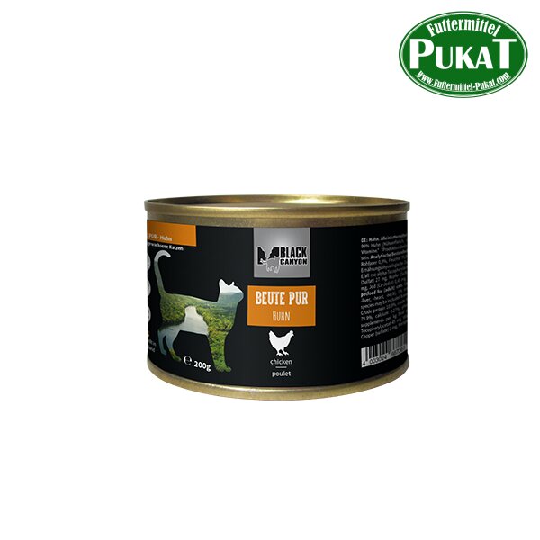Black Canyon Cat Beute Pur Huhn 200g