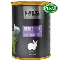 Black Canyon Cat Beute Pur mit Kaninchen 410g