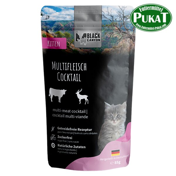 Black Canyon Cat Multifleisch Cocktail Kitten 85g