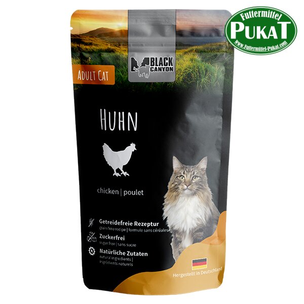 Black Canyon Cat Pouchbeutel Huhn 12 x 85g