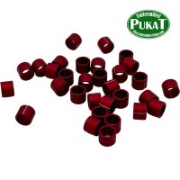 Farbringe Alu offen 3,0mm rot 10 Stück