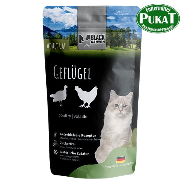 Black Canyon Cat Pouchbeutel Geflügel 12 x 85g