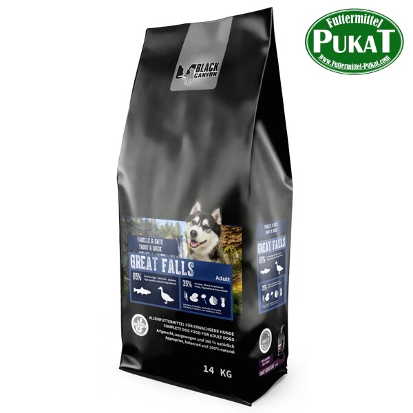 Black Canyon Great Falls Forelle & Ente 2 x 14kg