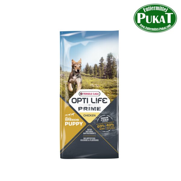 Opti Life Prime Puppy Chicken 12,5kg