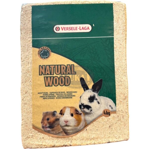 VerseleNatural Wood - Hobelspäne - Presspack 4kg