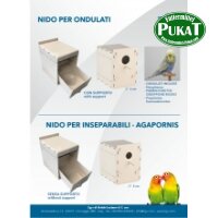 N374 Nistkasten Plastik für Agaporniden etc.