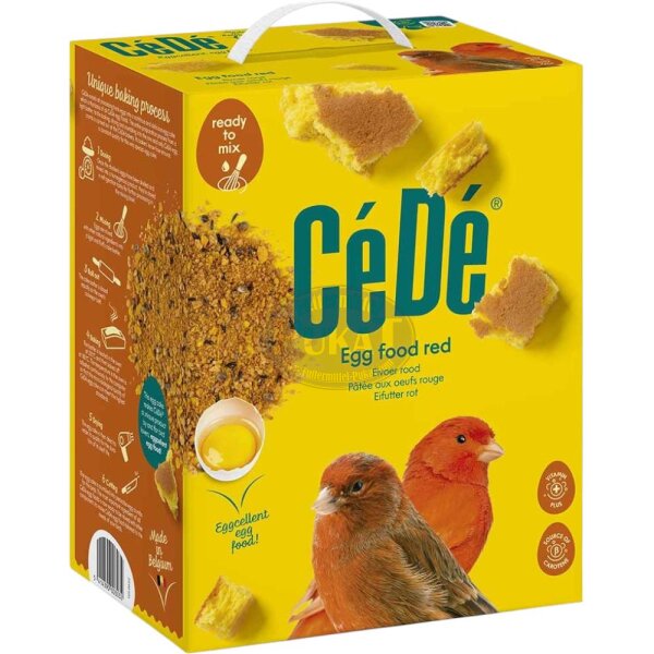 CéDé Eifutter Kanarien rot 5kg