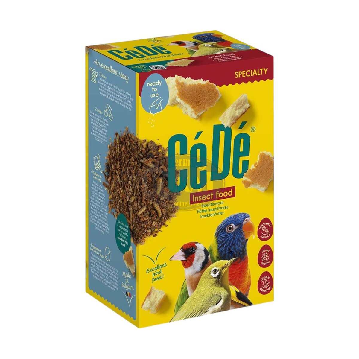 CéDé Insektenfutter für Vögel | Proteinreiches Alleinfutter für Zucht ...