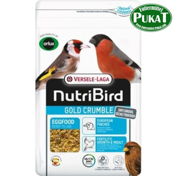 NutriBird Gold Crumble Waldvögel 800g