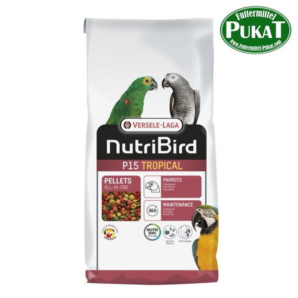NutriBird P15 Tropical 10 kg